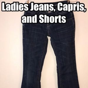 Jeans, Capris, and Shorts
